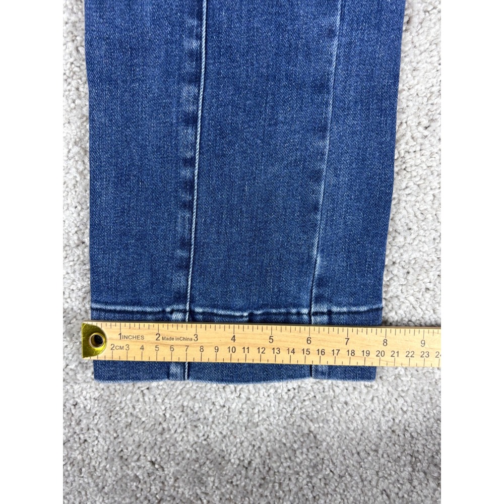 PILCRO High Rise Cropped Flare Jeans Dark Wash Size‎ 27 - Picture 11 of 12